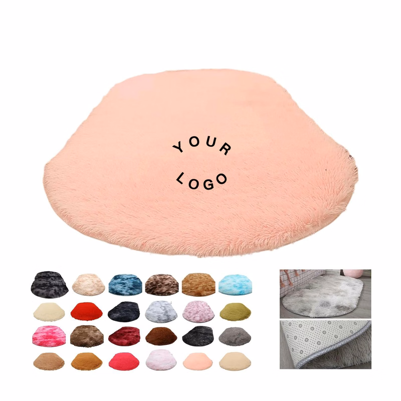 Soft Faux Fur Rug with Non-Slip Backing