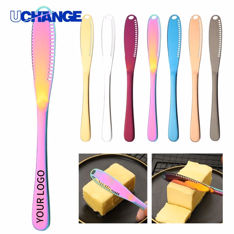 8 Inch Stainless Steel Butter Knife Tableware Tool