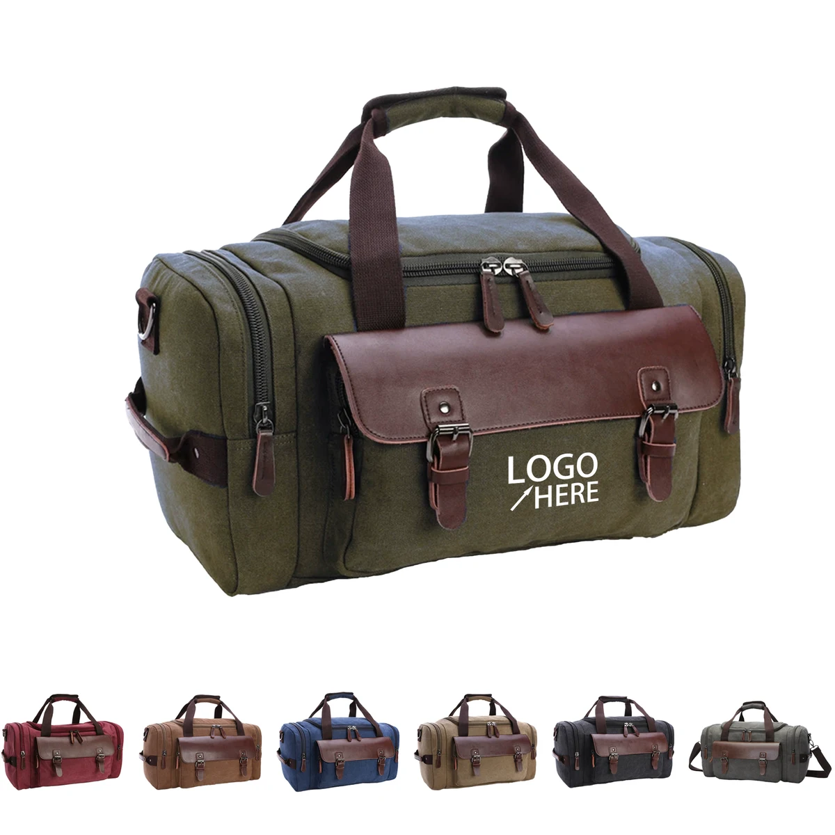 Retro Style Canvas Travel Bag 1