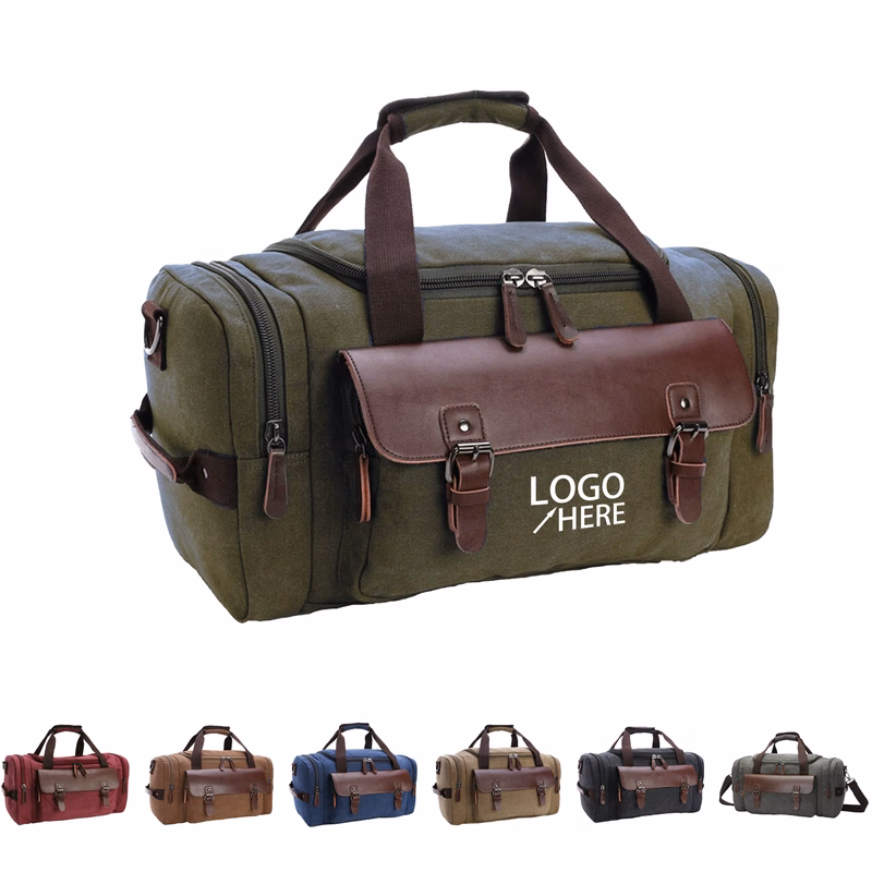 Retro Style Canvas Travel Bag