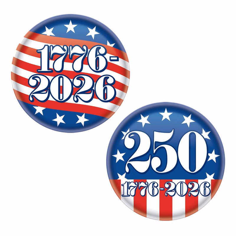 2" Semiquincentennial Buttons