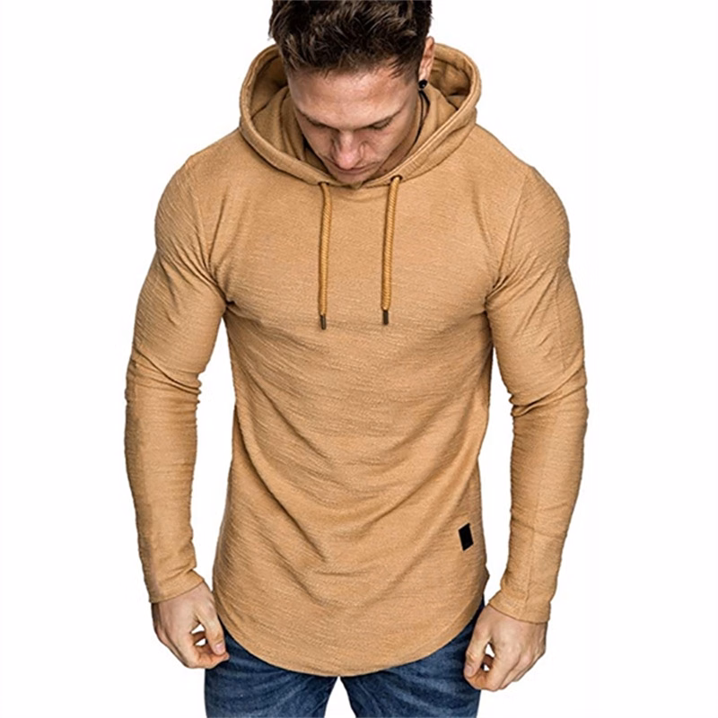 Solid Hoodie Pullover