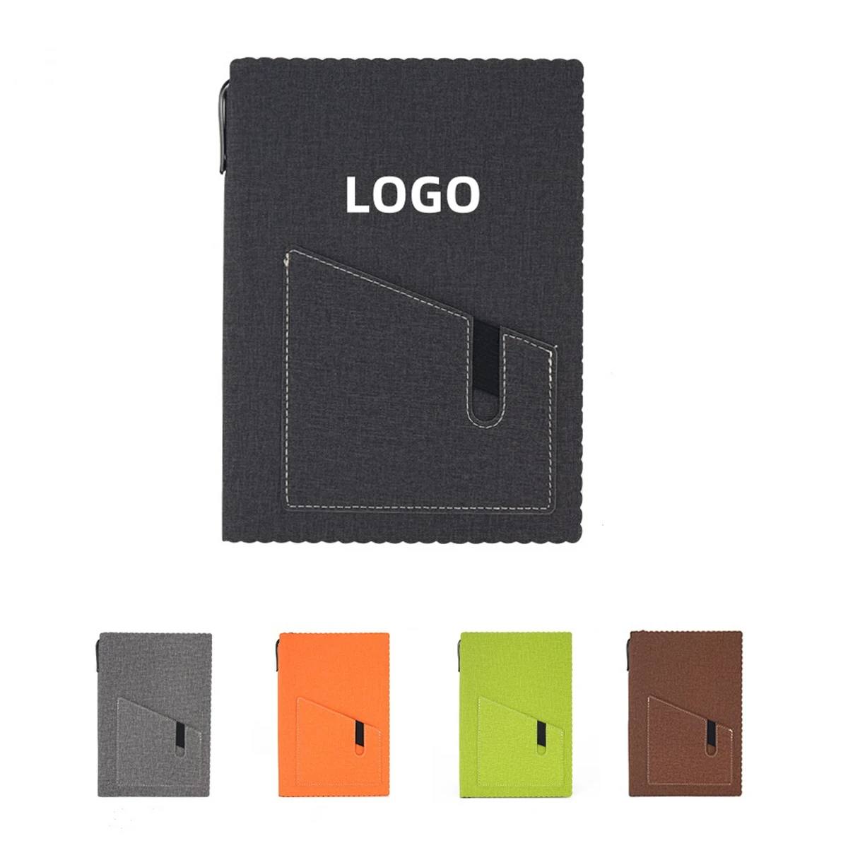 A5 Lined Notebook with Pocket 1