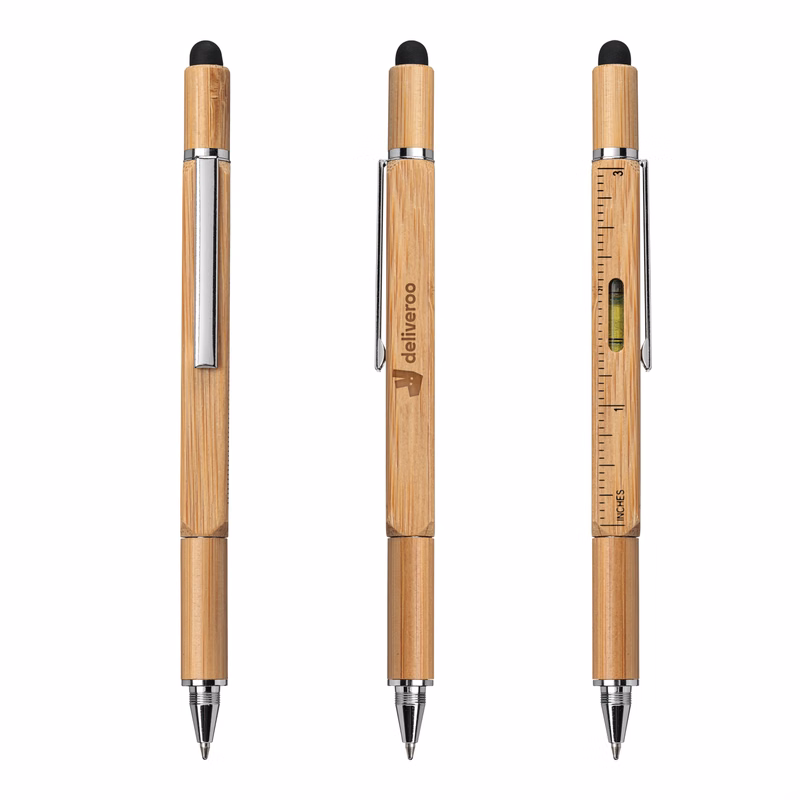 Jorge Bamboo Pen with Stylus