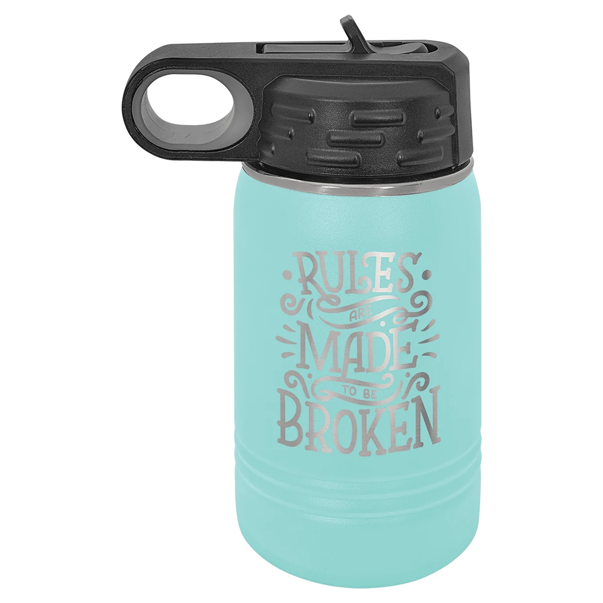 Polar Camel 12 oz. Teal Water Bottle 1