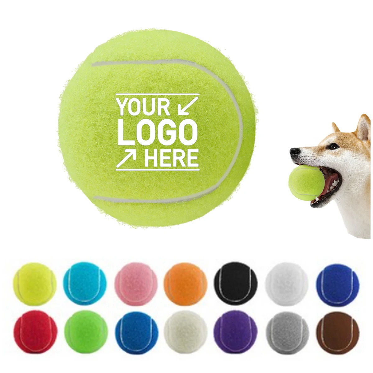 Pet Fetch Toy Tennis Ball Active Dogs Exercise Easy Play 1