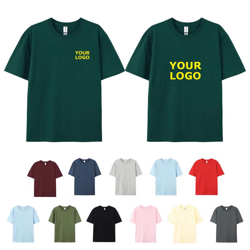 Custom Unisex 180g Cotton T-shirts