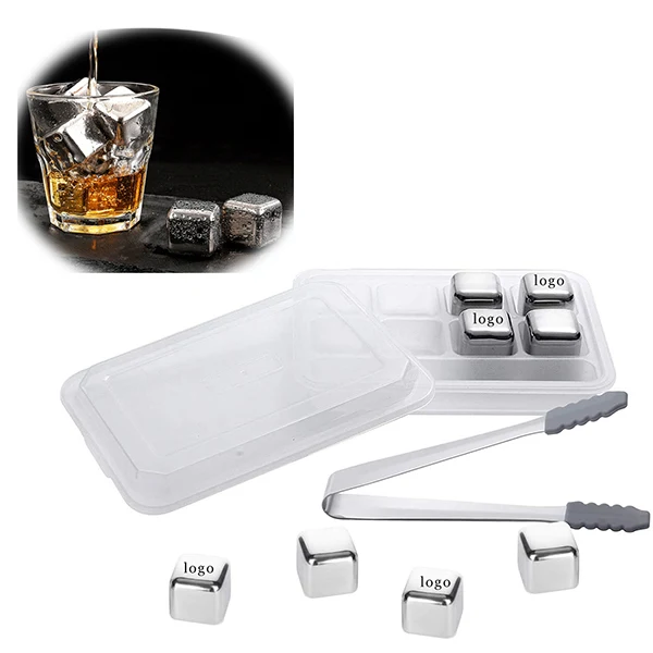 Stainless Steel Ice Cube 1
