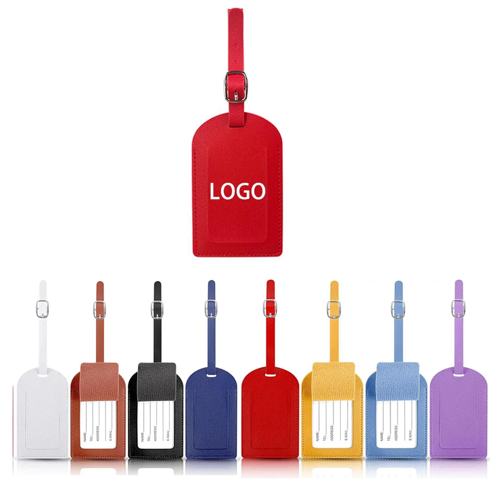 Custom Leather Luggage Tags 1