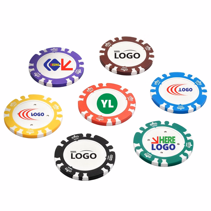 Customizable Clay Poker Chips