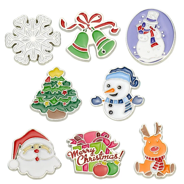 Christmas Lapel Pin Hard Enamel 1