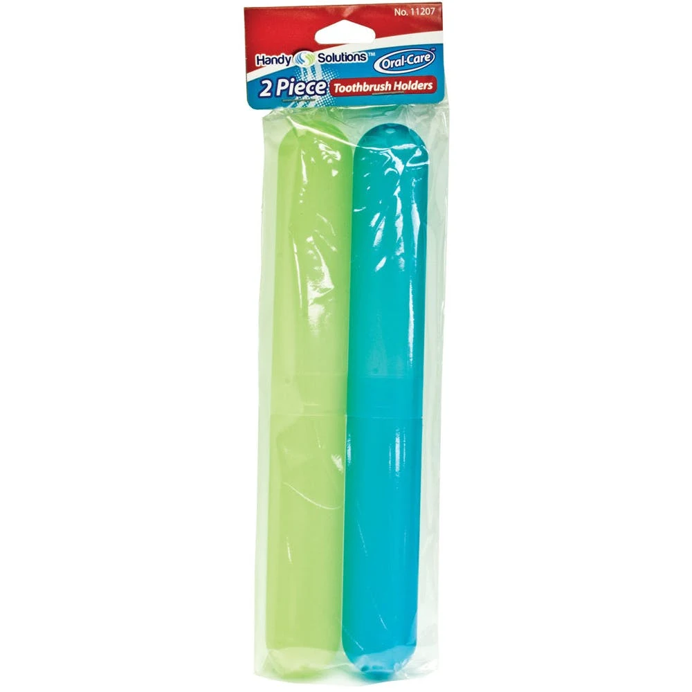 Toothbrush Holders - Assorted 2 Pack 1