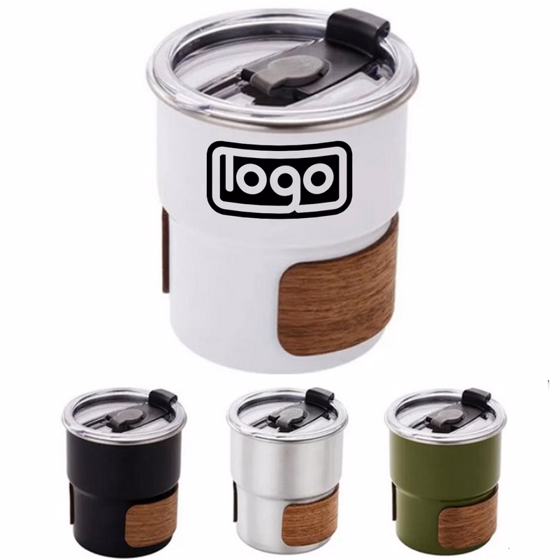 10oz Portable Stainless Steel Coffee Cup