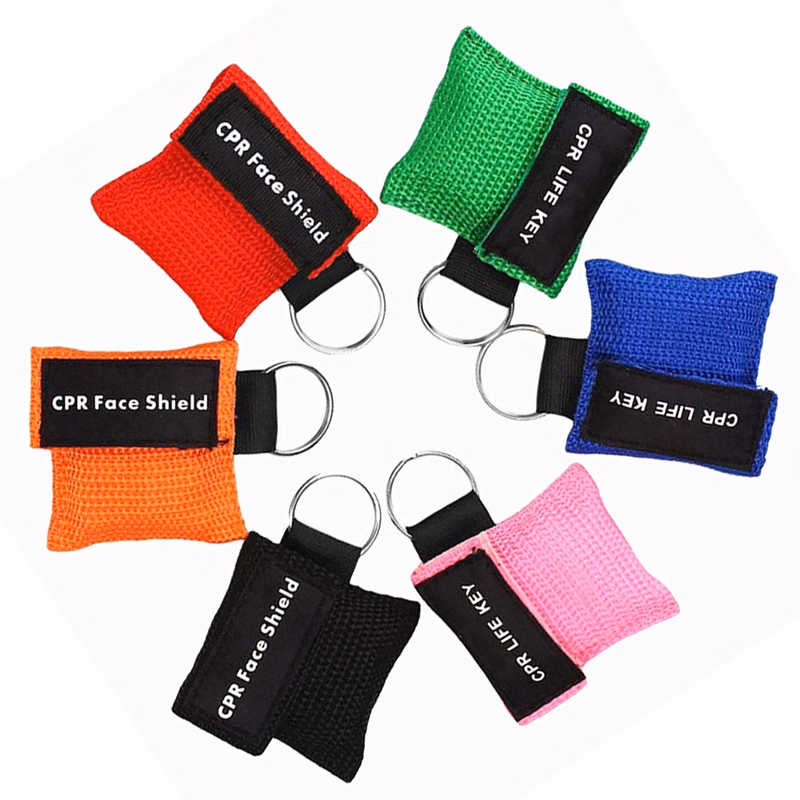 CPR First Aid Mask Key Chain