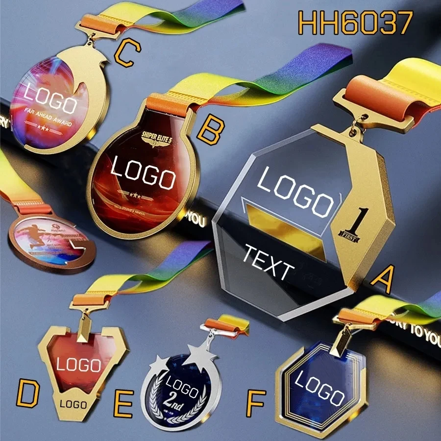 BULK Crystal Medal Sports Metal Awards 1