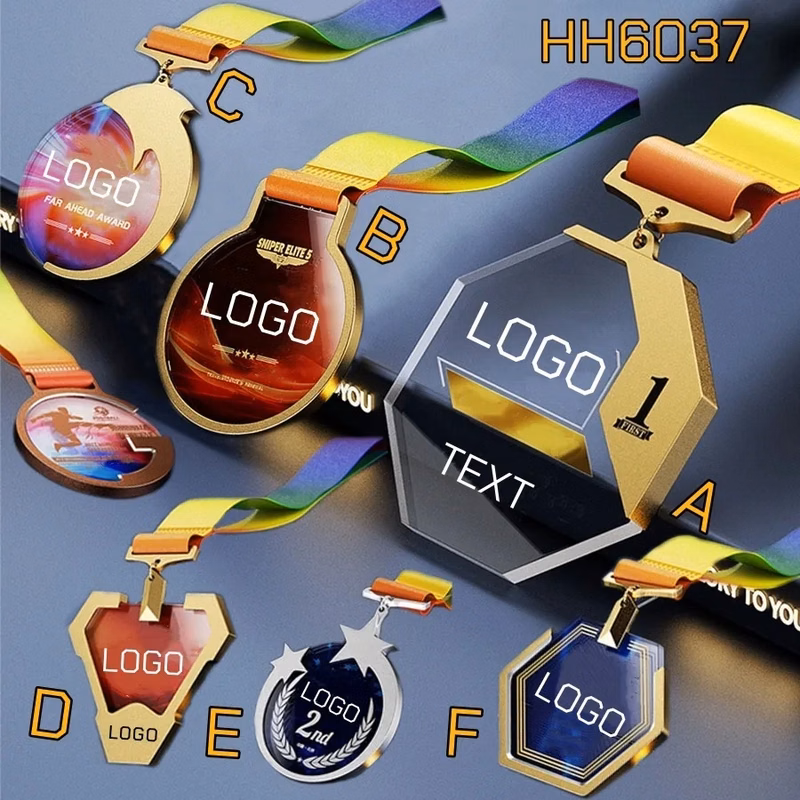 BULK Crystal Medal Sports Metal Awards