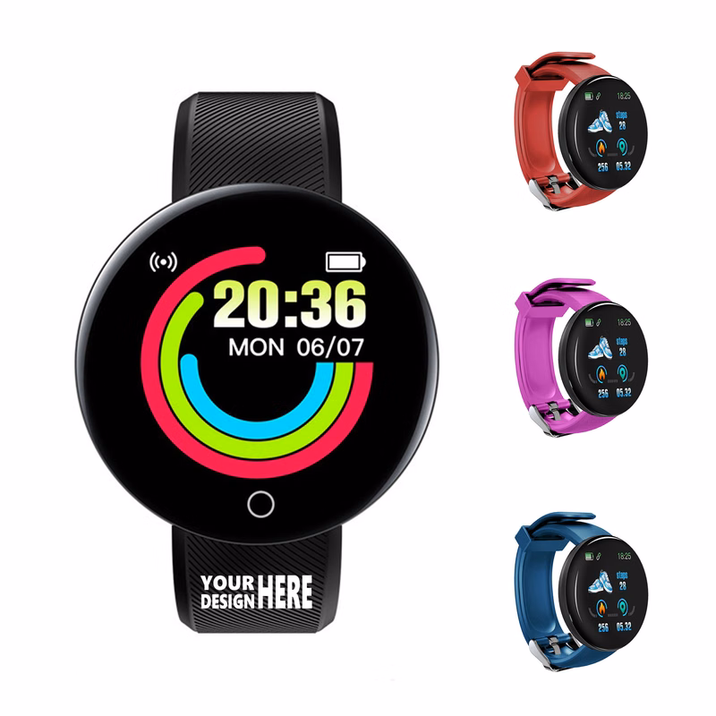 Round Screen Health Monitor Smart Bracelet