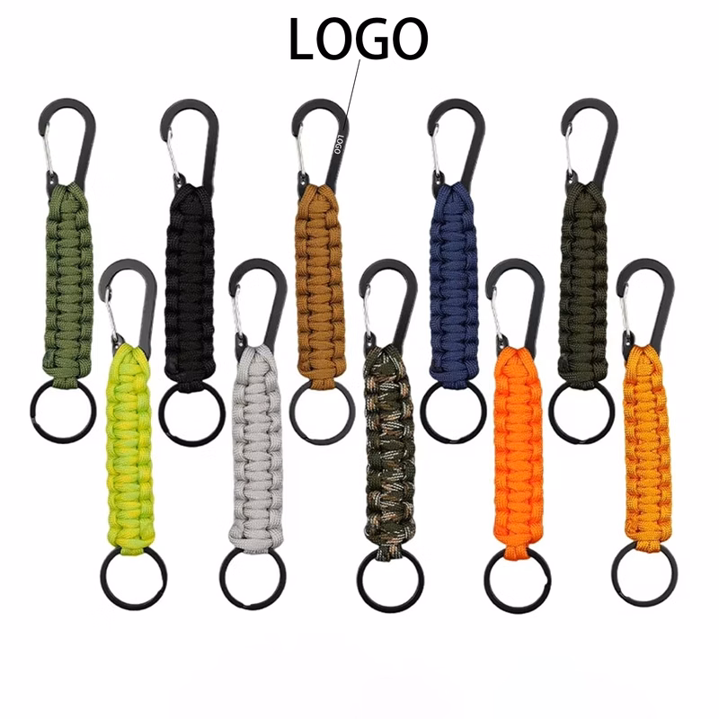 Tactical Paracord Woven Keychain