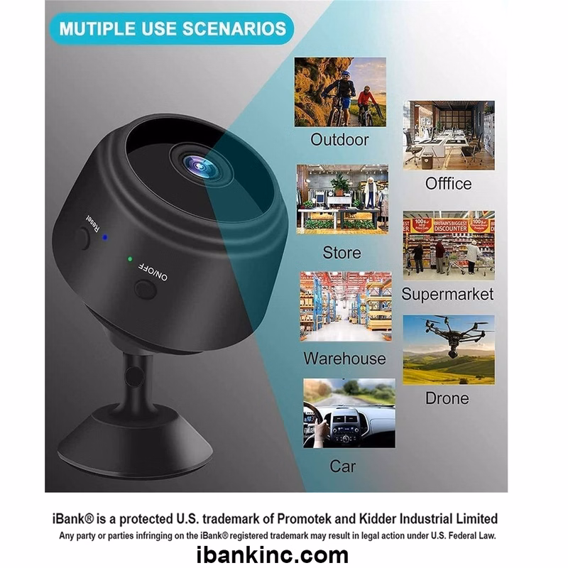 iBank ® Wireless Camera for Home Office Security