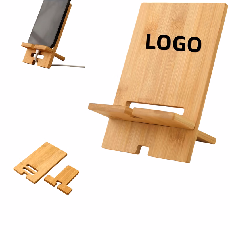 Bamboo Wood Phone Stand