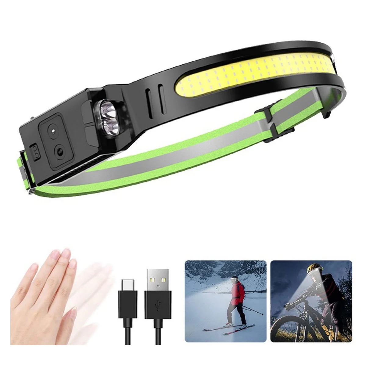 Lightweight Waterproof Headlamp For Outdoor 1