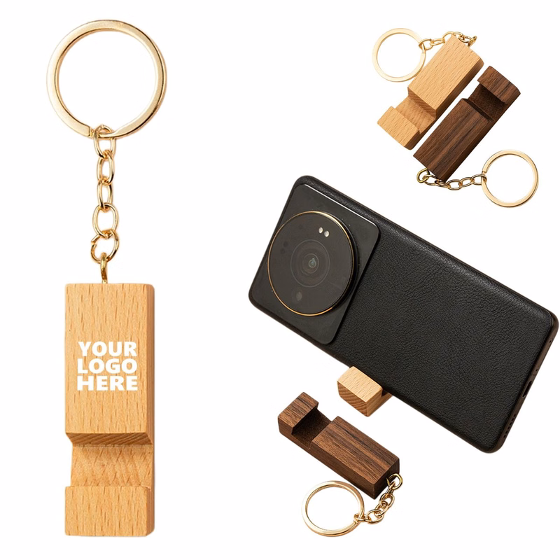 Portable Wooden Mobile Support Holder