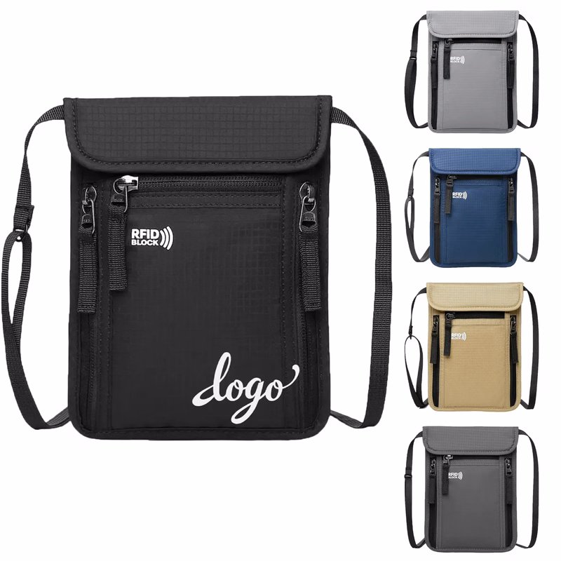 RFID-Blocking Waterproof Multi-Function Document Holder