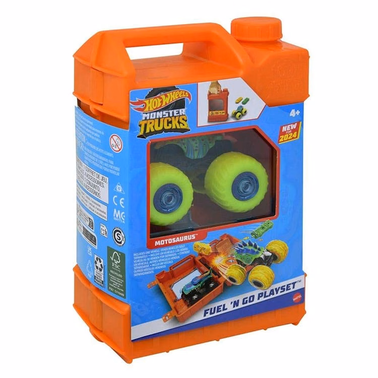 Hot Wheels Fuel 'N Go Playset 5.25" x 3" x 8.5"