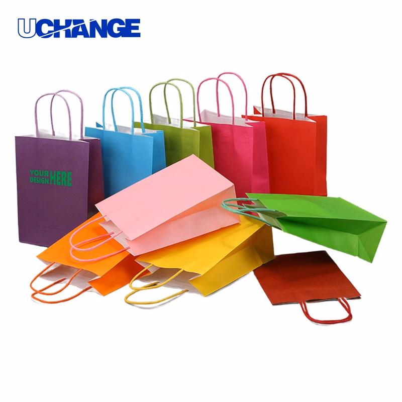 Eco Friendly Kraft Paper Bag Set for Party Favors