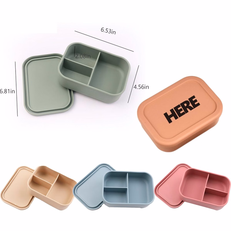 Microwave-Safe Compartmentalized Lunch Box