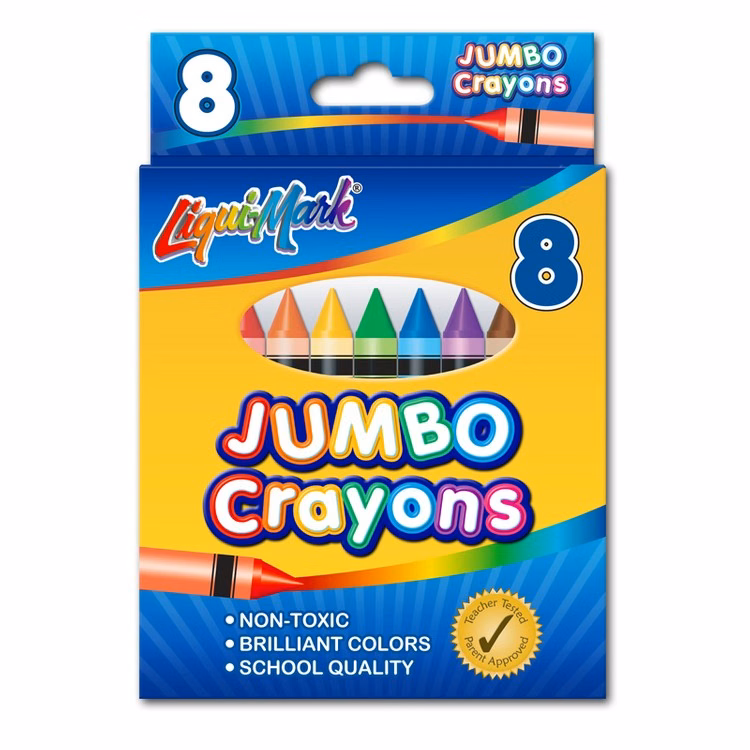 Set of 8 Jumbo Crayons