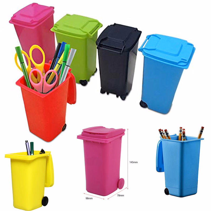 Pencil Holder Mini Trash Can
