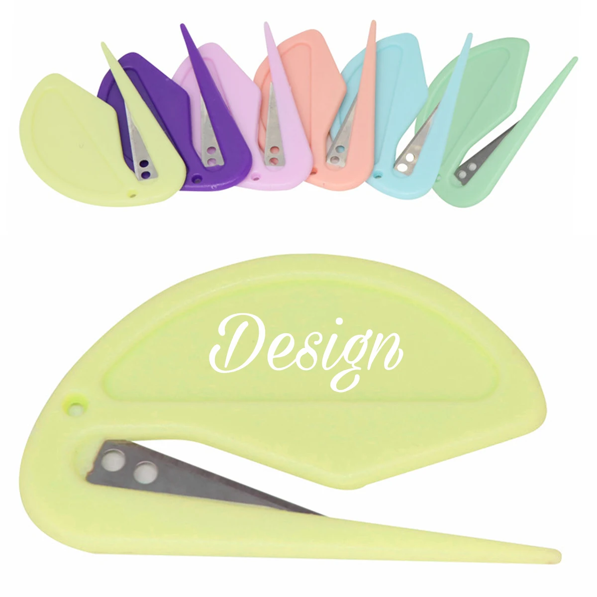 Plastic Letter Opener with Pet Hair Comb 1