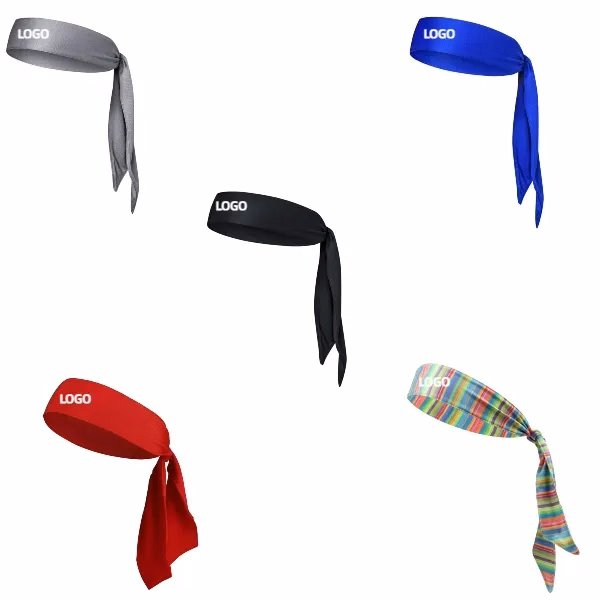 Solid Color Sports Headbands for Men & Women