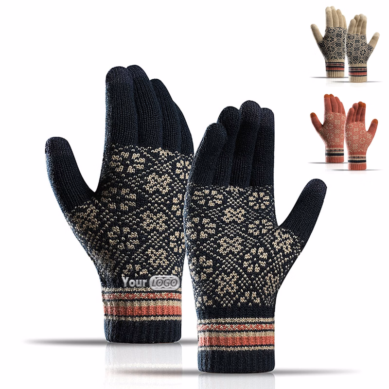 New Jacquard Touch Screen Gloves