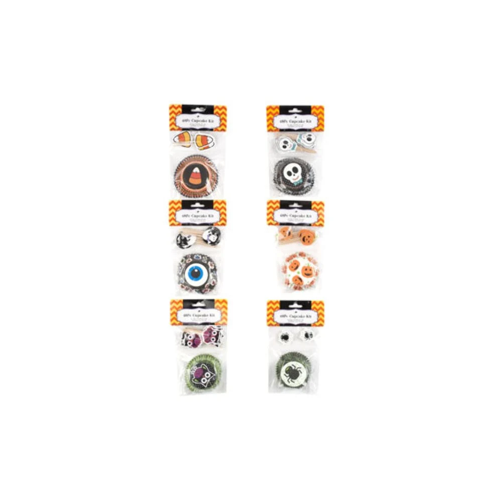Baking Cup Kits - Assorted Halloween Designs 1