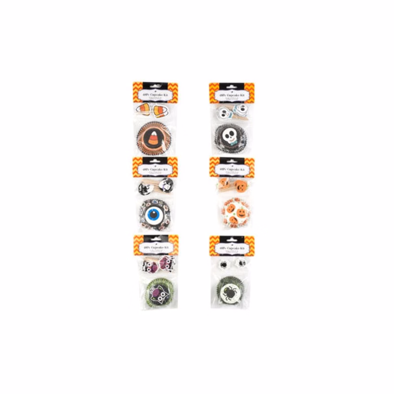 Baking Cup Kits - Assorted Halloween Designs