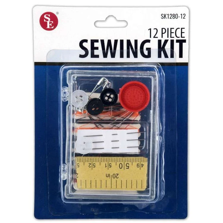 12-Piece Sewing Kit in Storage Box 1
