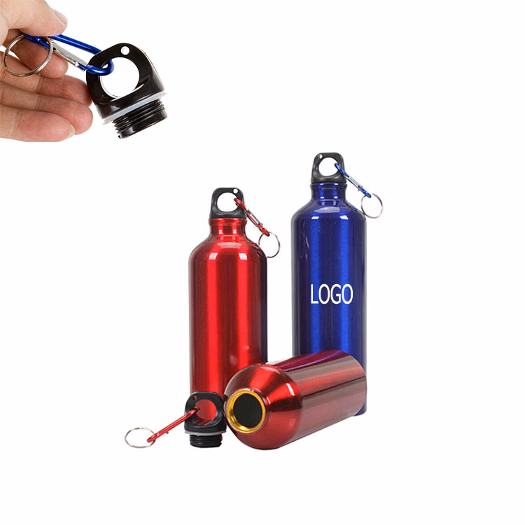 500ML Stainless Steel Narrow Mouth Water Bottle With Mountaineering Buckle