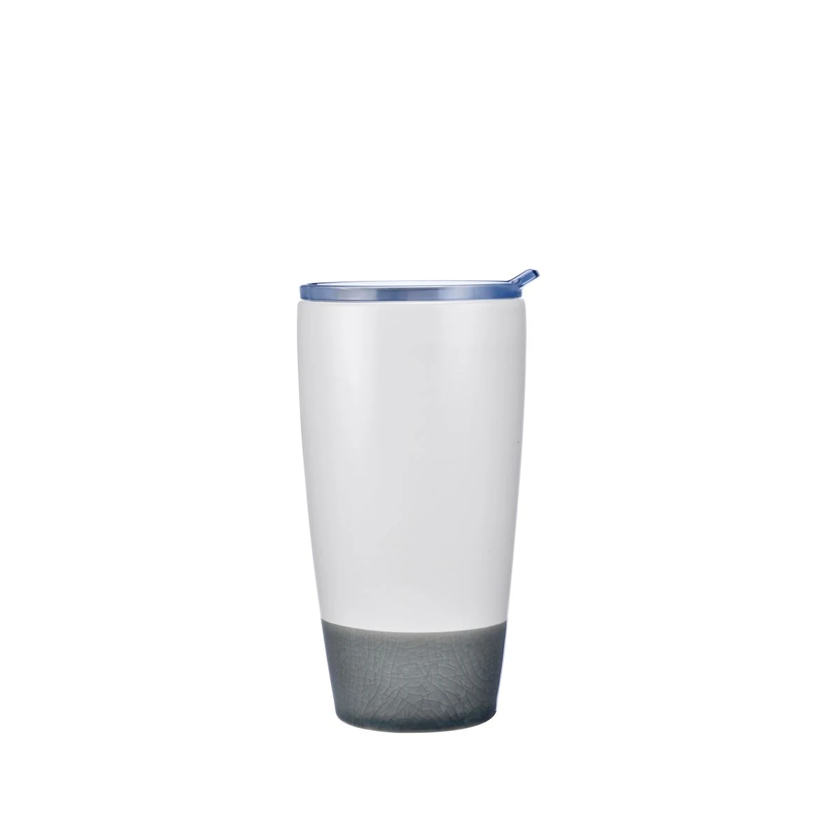 Endura 12 oz White Double Wall Ceramic Tumbler 1