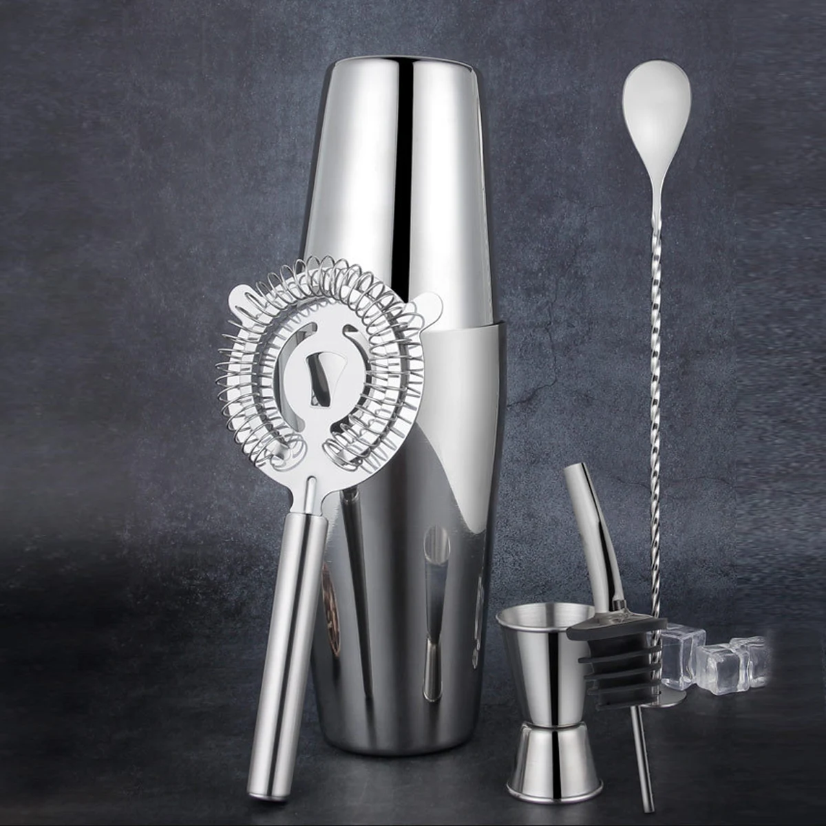 Cocktail Shaker 5 Pieces Set 1