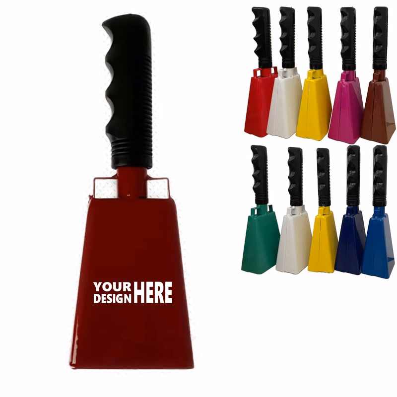 Cow Bells Noise Makers with Handle