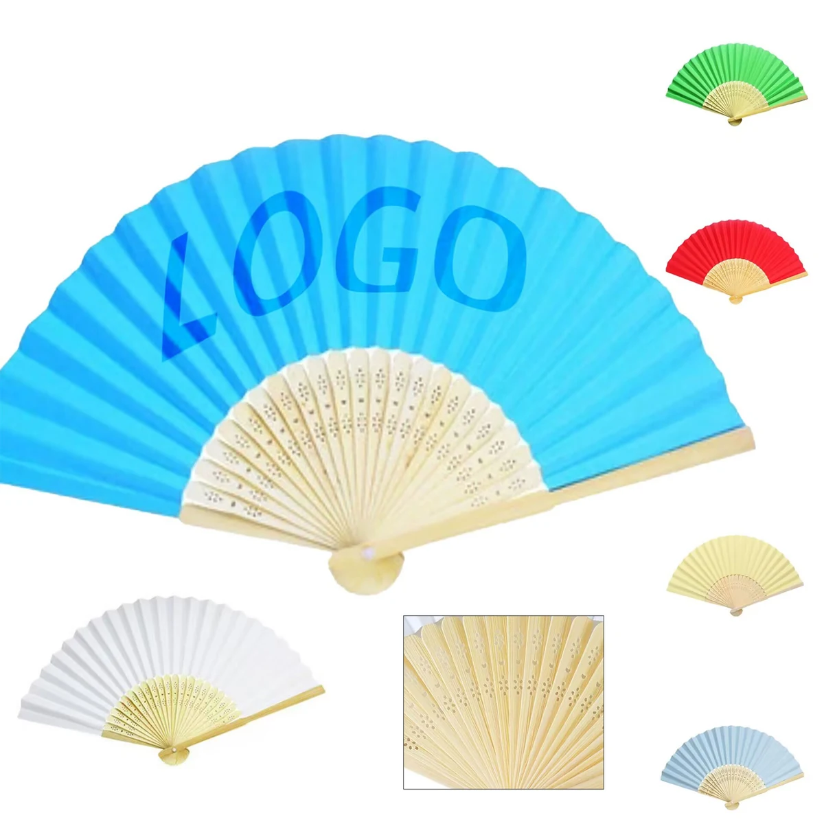Blank Paper Fan 1