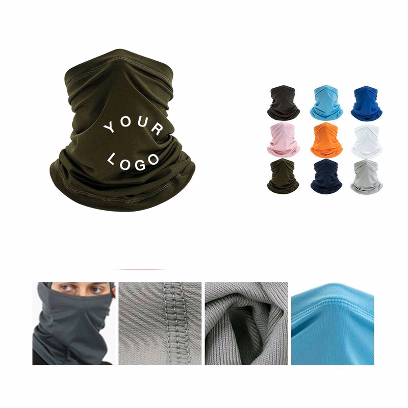 Cooling Polyester Neck Gaiter with UV Protection