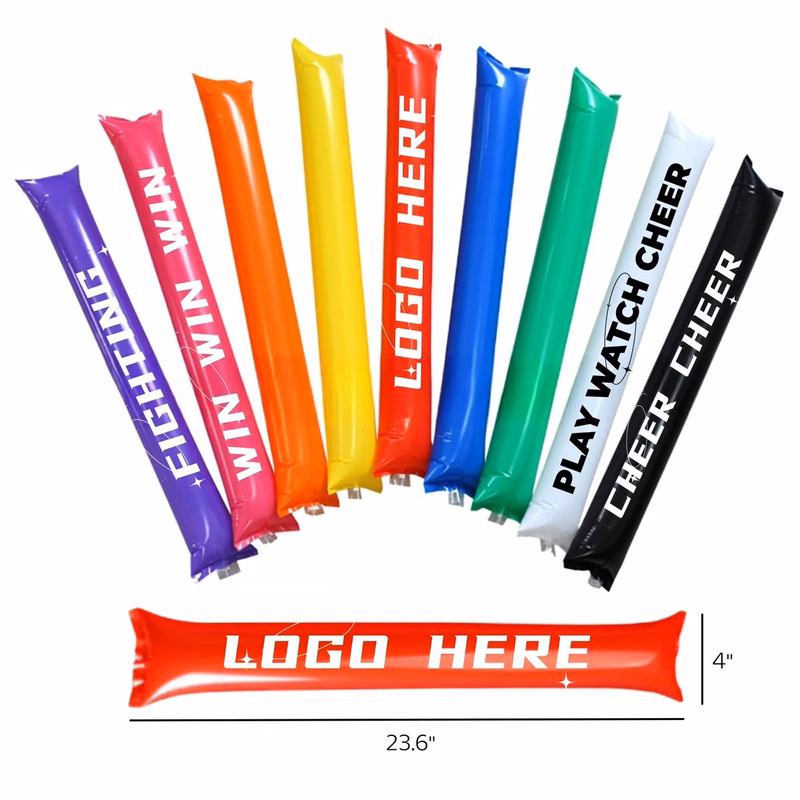 Reusable Cheering Thicken Inflatable Thunder Stick MOQ100