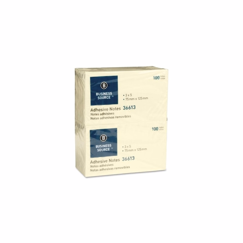 Stick On Notes - 12 Count 100 Sheets per Pad Yellow