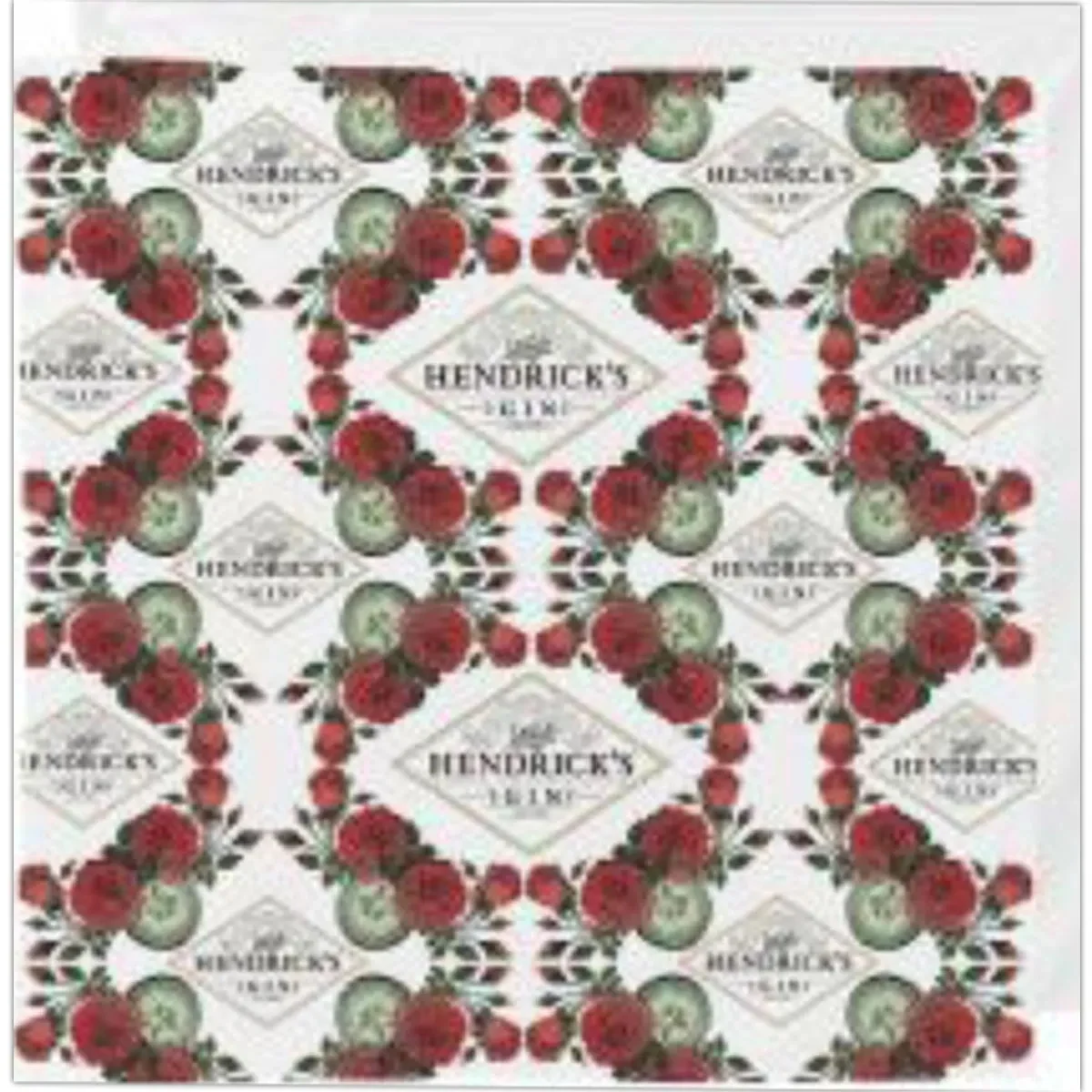 Sublimated Square Branding Bandana, 22x22 1
