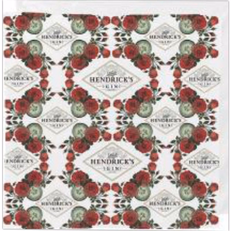 Sublimated Square Branding Bandana, 22x22
