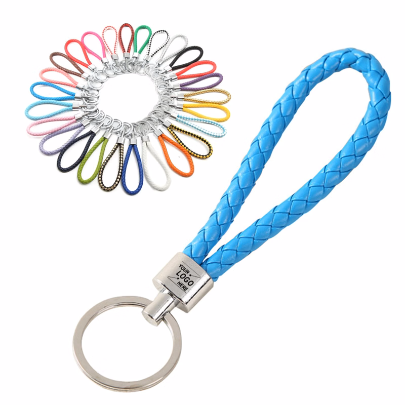 Handmade Leather Keychain for Men and Women
