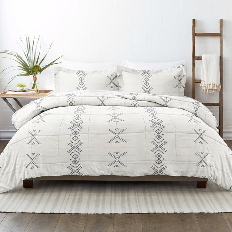 Down Alternative Comforters - Gray Urban King 3 Piece